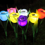 PetalGlow - Solar Tulip Flower Lamps MILA Sverige