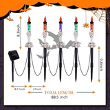 Solcellsdriven Skull Lantern – Spöklikt utomhusljus för trädgård, uteplats och gård MILA Sverige