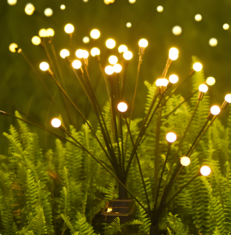 SolarGlow Firefly Lights – Magiska, solenergidrivna trädgårdslampor för stämningsfull utomhusbelysning Carvallo