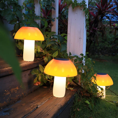 MushroomGlow Light - Solar LED Trädgårds dekoration lampa Carvallo