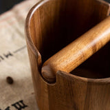 Solid Wood Coffee Knock Box Carvallo