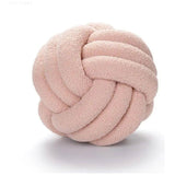 Somway knutna bollkuddar - runda knutna bollkuddar, lammsammetsoffakudde Carvallo