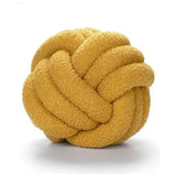 Somway knutna bollkuddar - runda knutna bollkuddar, lammsammetsoffakudde Carvallo