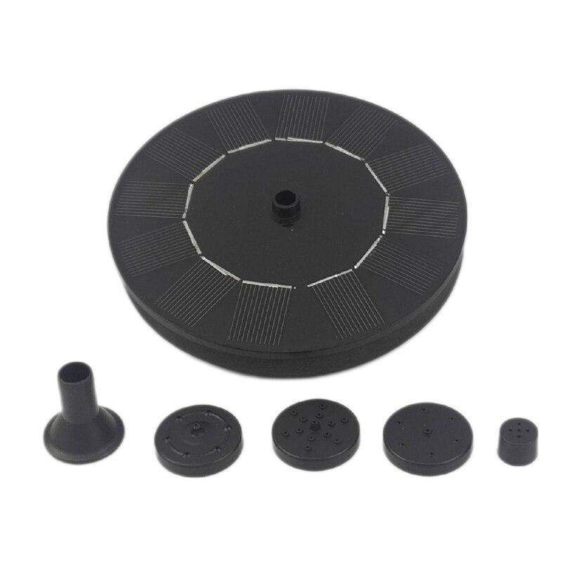 Soldriven fågelbadsfontän - Miljövänlig trädgårdsvattenfunktion för utomhuslugn MILA Sverige