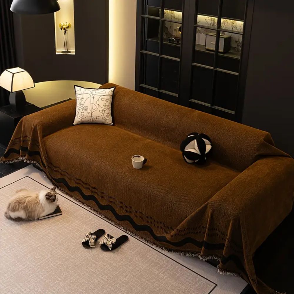 Sora Line Franje Sofföverdrag Carvallo