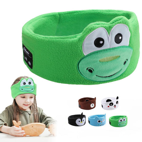 Sovmask med Bluetooth högtalare för barn-Hemnix-Grodan-Hemnix