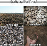 Spiralborr för trädgården – Snabbt planteringshålsverktyg för borrmaskiner MILA Sverige