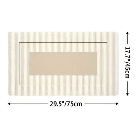 SpringEase Matta - Minimalistisk Stil Icke-Glidande och Absorberande Vardagsrumsmatta Carvallo