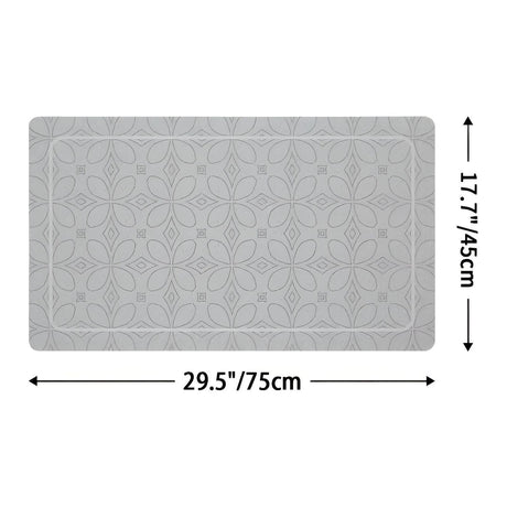 SpringEase Matta - Minimalistisk Stil Icke-Glidande och Absorberande Vardagsrumsmatta Carvallo