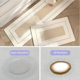 SpringEase Matta - Minimalistisk Stil Icke-Glidande och Absorberande Vardagsrumsmatta Carvallo