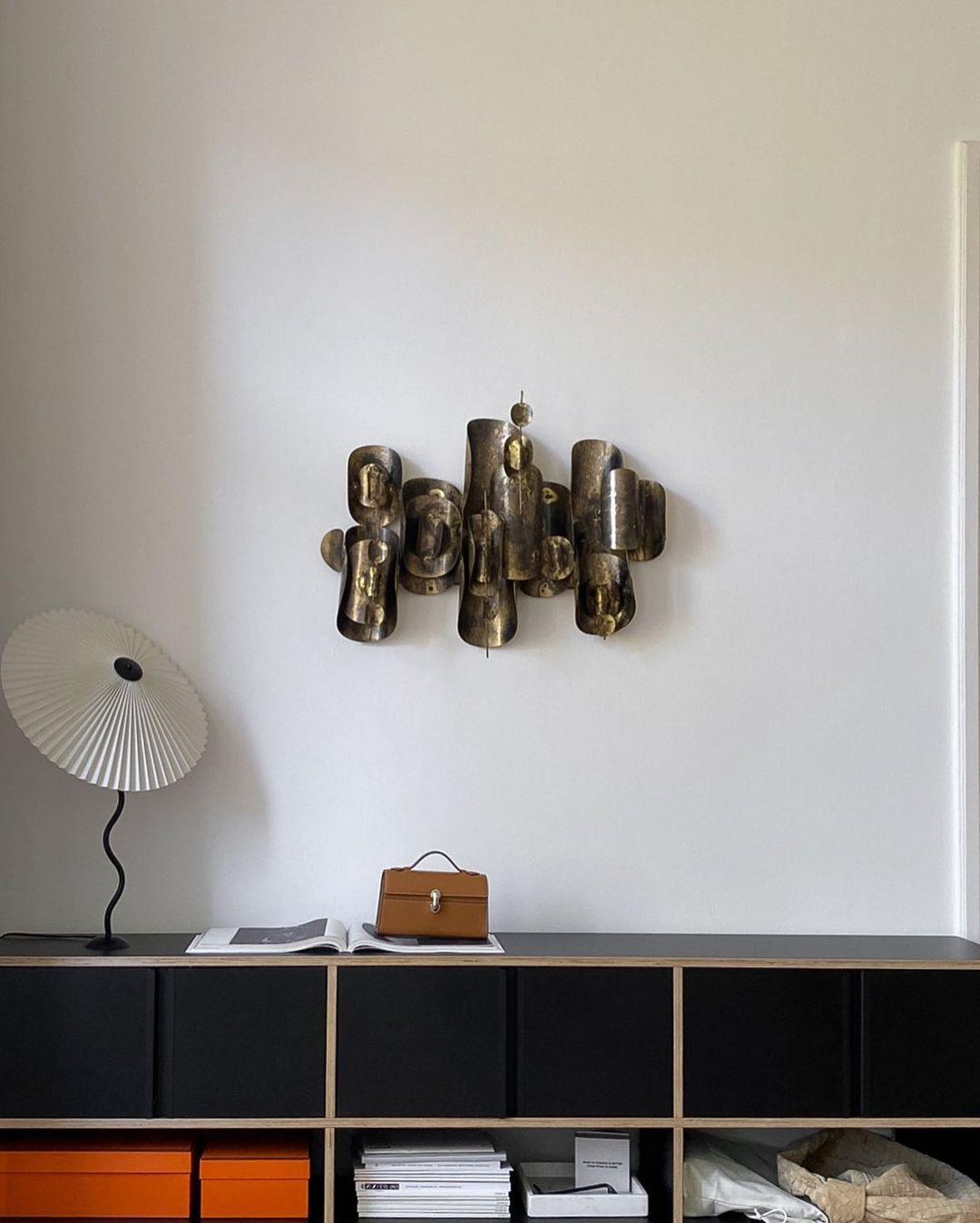 Plisserad Paraply Tyg Skärm Lampa Carvallo