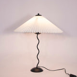 Plisserad Paraply Tyg Skärm Lampa Carvallo