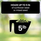 Ekorresäker fågelmatare MILA Sverige