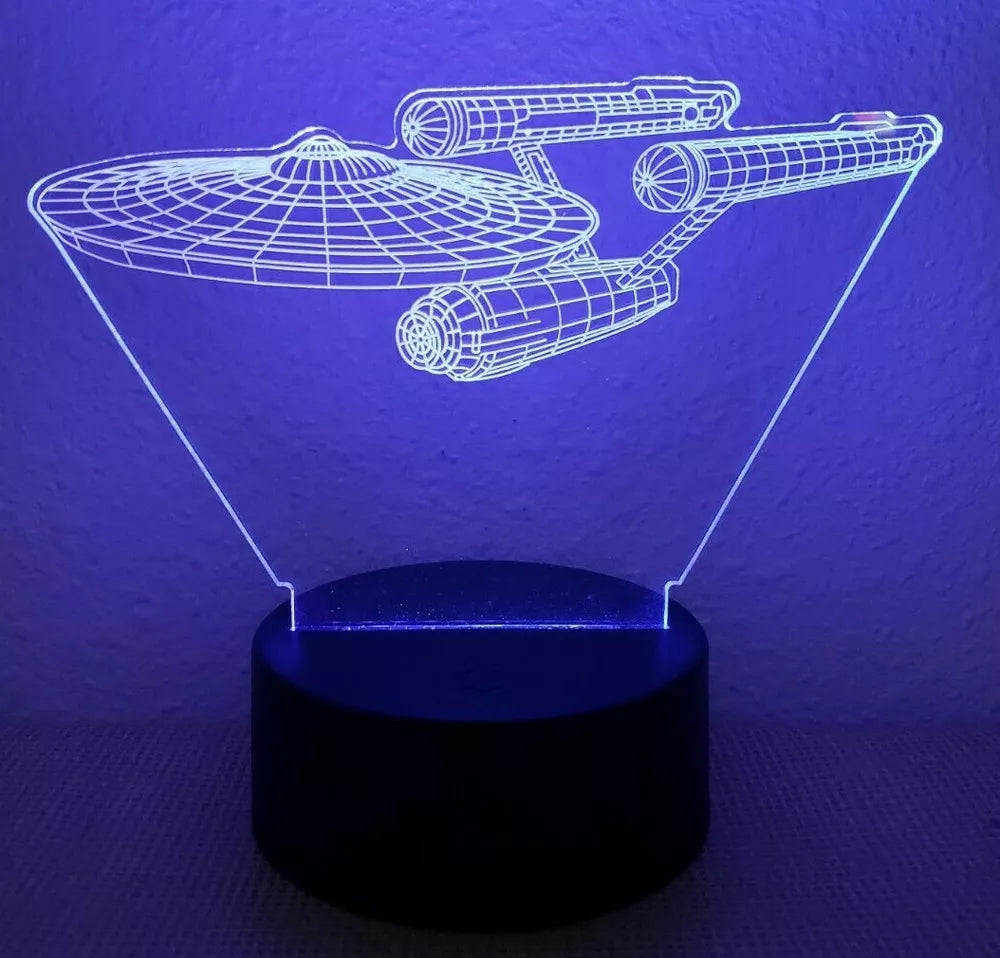 3D Optisk Illusionslampa Carvallo