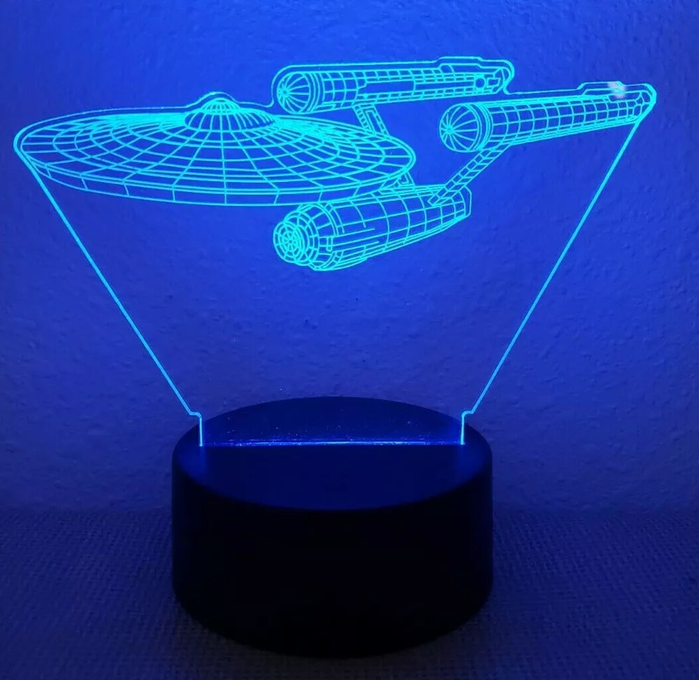 3D Optisk Illusionslampa Carvallo
