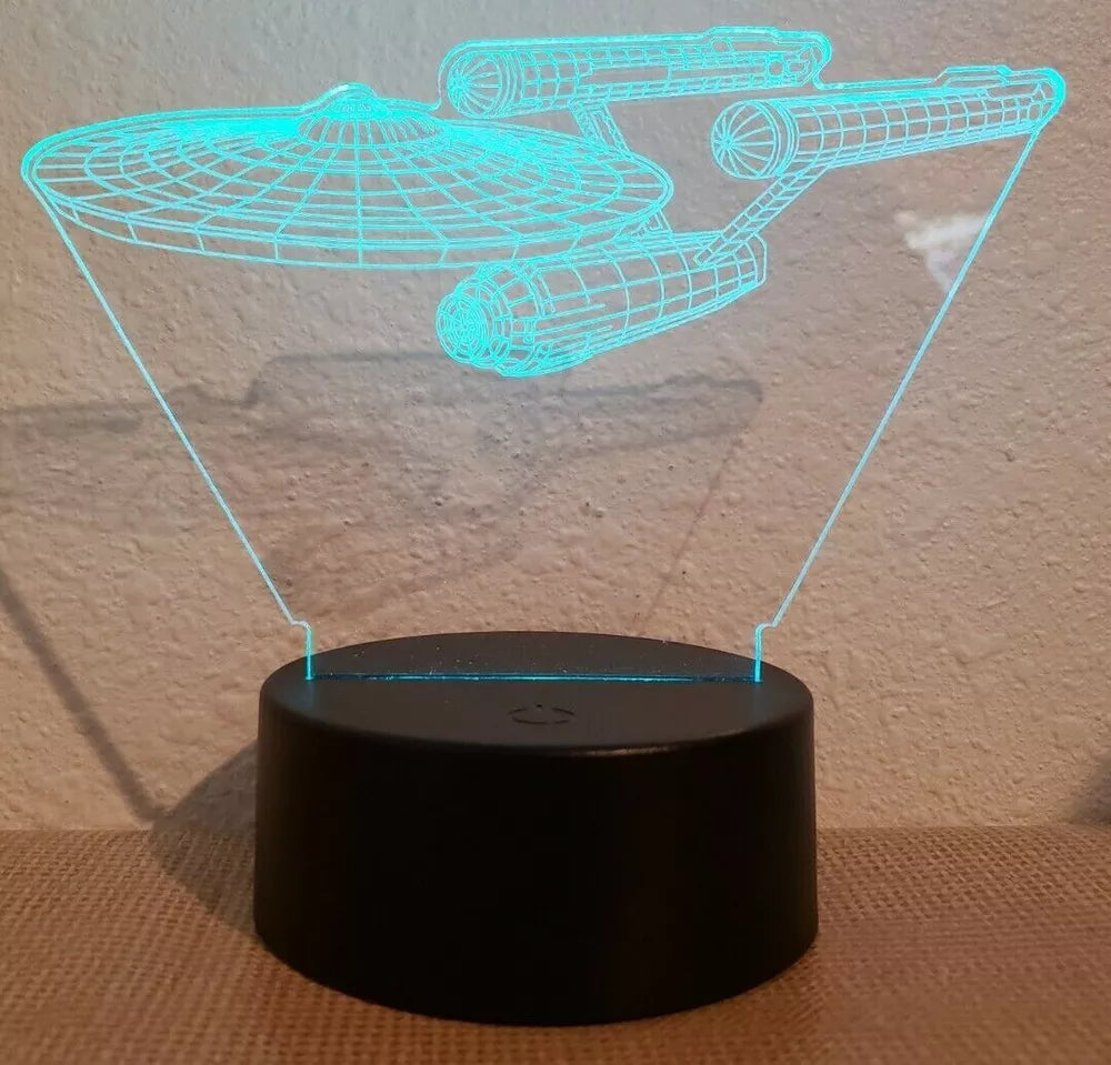 3D Optisk Illusionslampa Carvallo