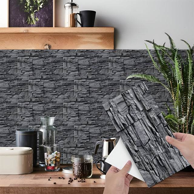 StickTile väggpanel – Sjselfäntande marmorutseende för en snabb rumsuppgradering Carvallo