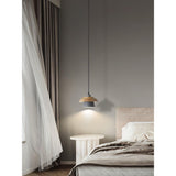 NordicMacaron Light - Modern Nordisk Trä Macaron Hängande Taklampa Carvallo