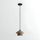 NordicMacaron Light - Modern Nordisk Trä Macaron Hängande Taklampa Carvallo