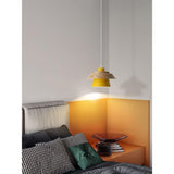 NordicMacaron Light - Modern Nordisk Trä Macaron Hängande Taklampa Carvallo