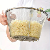 Strain Well All-Purpose Mesh Colander Carvallo