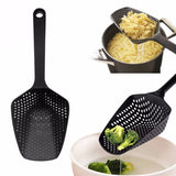 Carvallo Köksslev | Med avrinning funktion | För pasta, grönsaker & soppor | Ergonomisk & livsmedelsäkert Carvallo