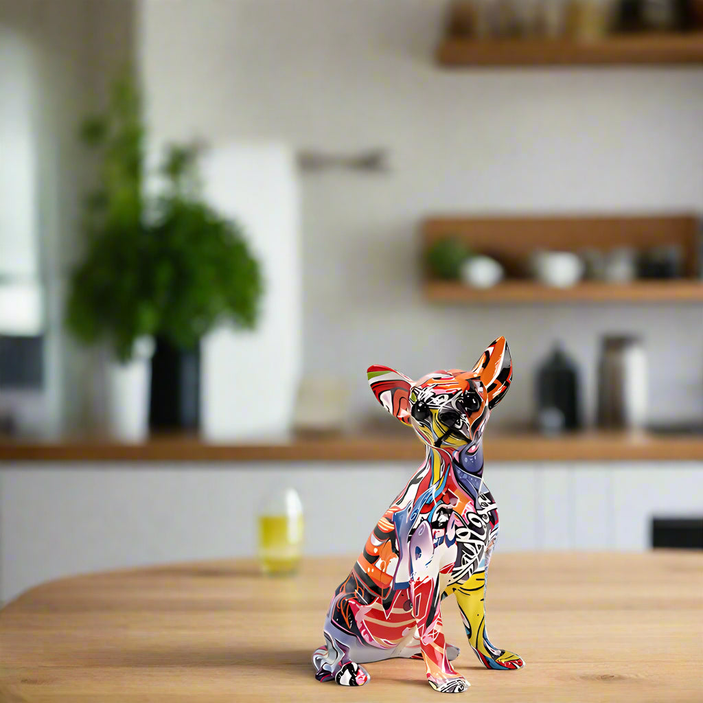 Street Art Chihuahua Skulptur Carvallo