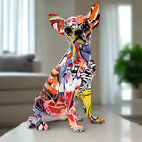 Street Art Chihuahua Skulptur Carvallo