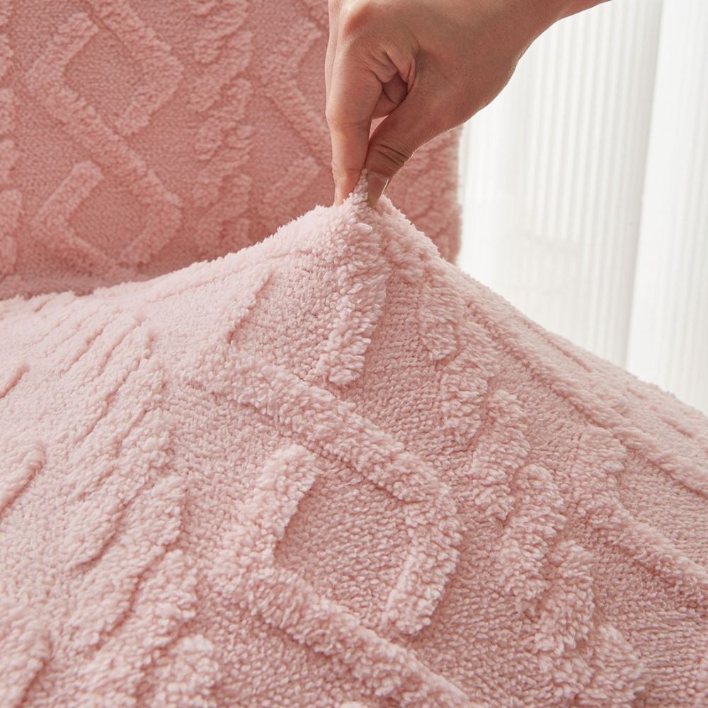 Stretch Jacquard Matstolsöverdrag Carvallo