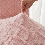 Stretch Jacquard Matstolsöverdrag Carvallo