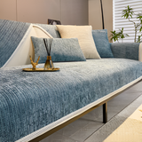 Randig Chenille Sofföverdrag – Elegant skydd & husdjursvänlig Carvallo