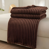 CozyRib Filt – Extra Mjuk & Värmande Ribbad Pläd Hemnix