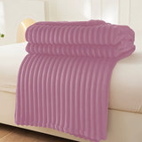 CozyRib Filt – Extra Mjuk & Värmande Ribbad Pläd Hemnix