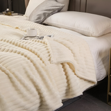 CozyRib Filt – Extra Mjuk & Värmande Ribbad Pläd Hemnix