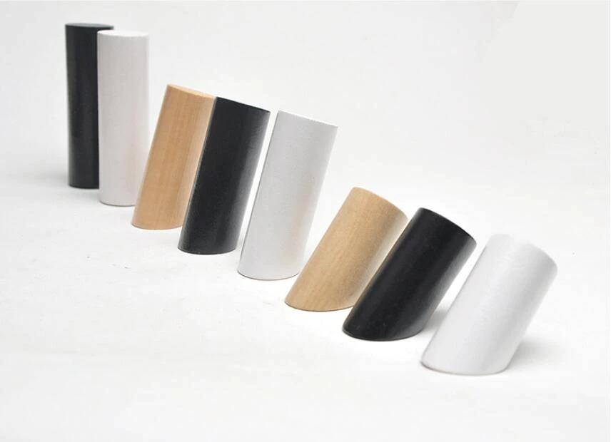 Trä Väggmonterad Kapphylla | Vit, Brun, Svart | Platsbesparande & Stilig | Brick by Brick Carvallo