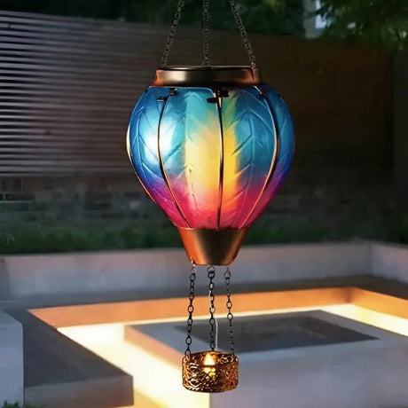 SkyLume - Soldriven hängande lampa med automatisk tändning Carvallo