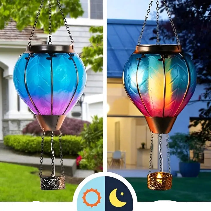 SkyLume - Soldriven hängande lampa med automatisk tändning Carvallo