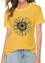 Solros T-shirt-Clothes for women-Hemnix-Hemnix