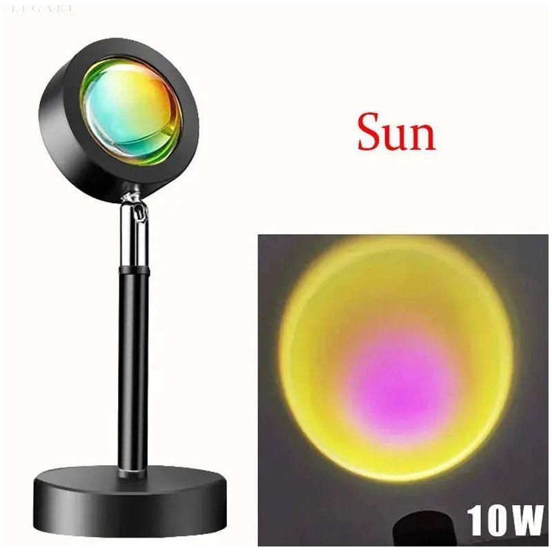 Solnedgångslampa - Solnedgångsprojektorlampa Carvallo