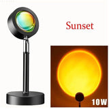 Solnedgångslampa - Solnedgångsprojektorlampa Carvallo