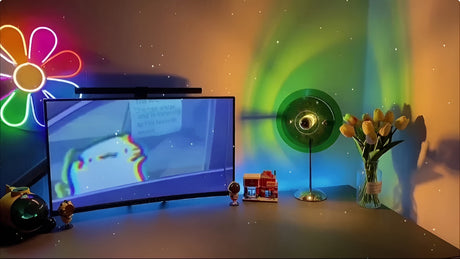 HorizonGlow Sunset Lamp – Fånga skönheten i Golden Hour MILA Sverige