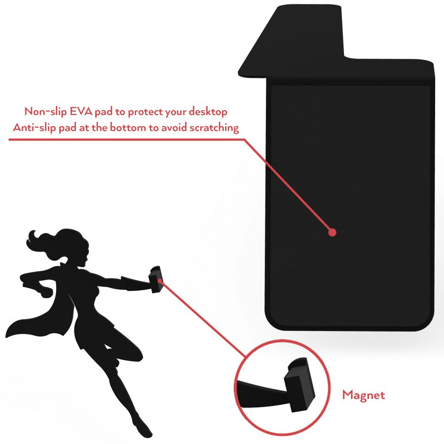 Bokstöd i metall – Kreativ superhjältedekoration för böcker, serier och kontorsdisplayer MILA Sverige