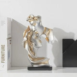 Sweet Kiss - Pannkyssande älskande staty Carvallo