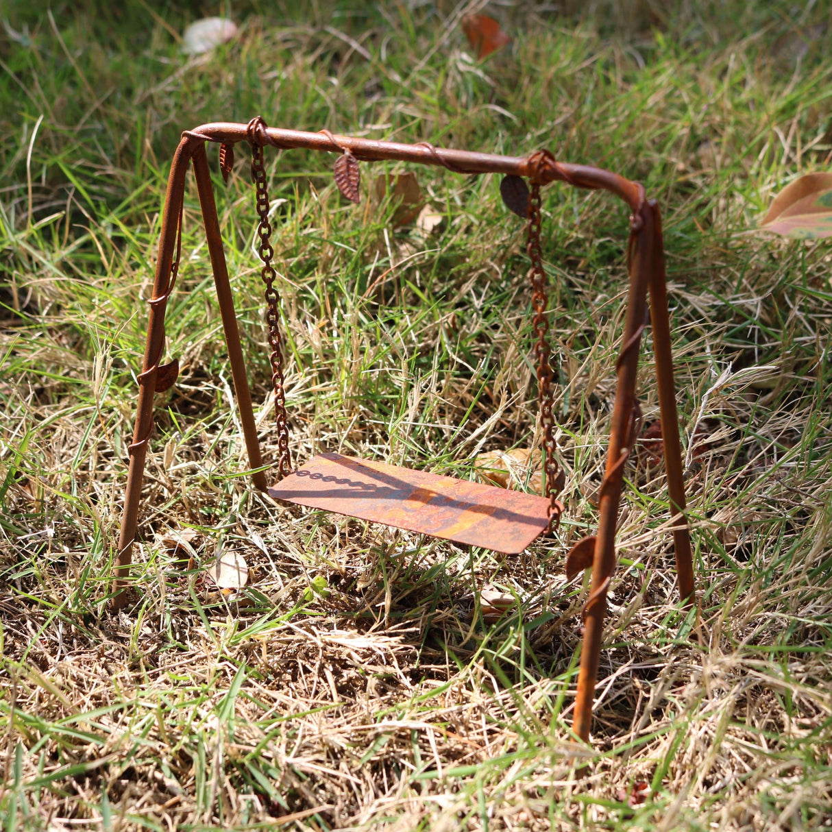 Trädgårdsprydnader Miniatyr Järn Änglaset Dekor Carvallo