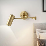 Retro Swing Arm Wall Lamp – Stilig Accentbelysning för Lästhörnor Carvallo