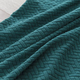 Sylva Jacquard Sammet Stretch stolsoverdrag Carvallo