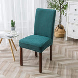 Sylva Jacquard Sammet Stretch stolsoverdrag Carvallo