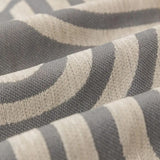 Symmetrisk Halv-Båge Chenille Sofföverkast Carvallo