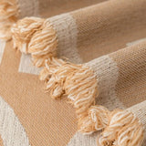 Symmetrisk Halv-Båge Chenille Sofföverkast Carvallo