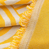 Symmetrisk Halv-Båge Chenille Sofföverkast Carvallo